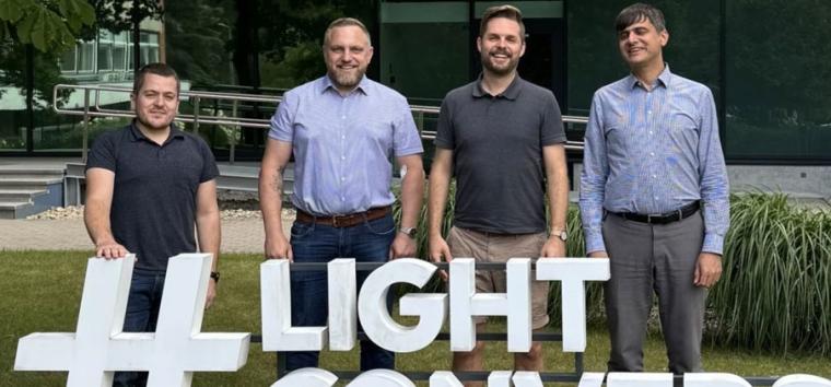 Das neue Leitungsteam von Light Conversion und Class 5 Photonics Bild: Light...