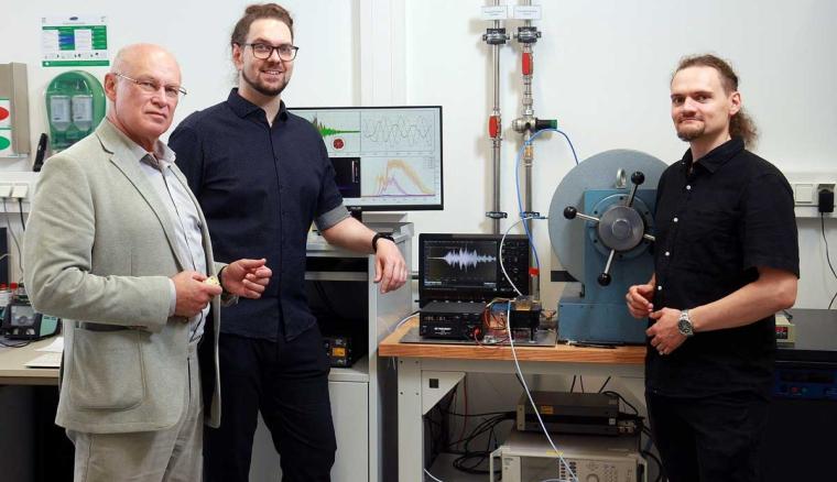 Forschungsteam gehören (von rechts): Malte Koster, Matthias Schweizer und Dr....