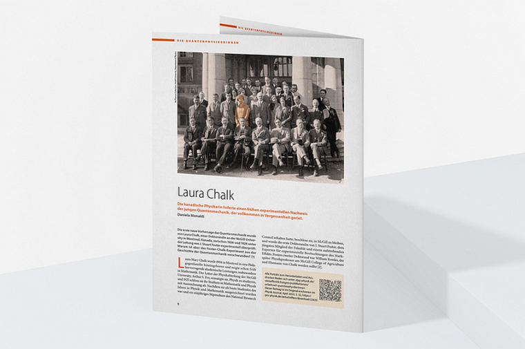 Die Biografie der kanadischen Physikerin Laura Chalk (1904 bis 1996) war das...
