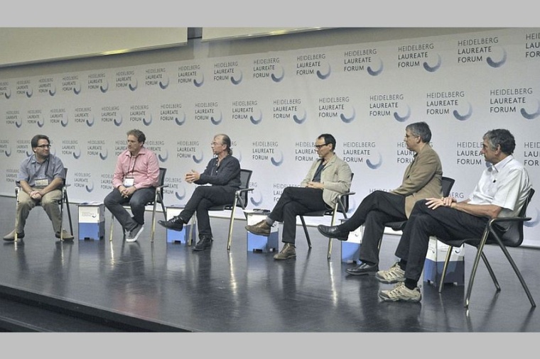 Die Expertenrunde zum Thema Quantencomputer beim 5. Heidelberg Laureate Forum...