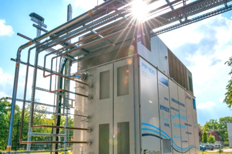 Abb.: Am Zentrum für Brennstoff­zellentechnik in Duisburg wird eine...