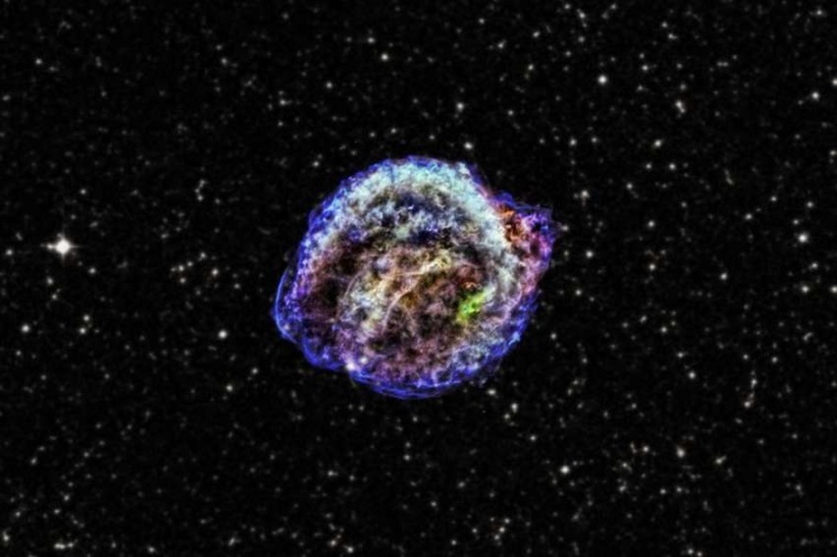 Abb.: Der Überrest der Supernova von 1604 (Bild: NASA / DSS)