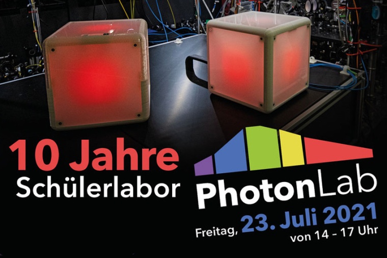 Abb.: Das Schüler­labor PhotonLab lädt ein zu Lehrer­fortbildung und...