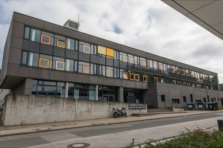 Abb.: Das Institut für Laser­physik der Universität Hamburg (Bild: U....