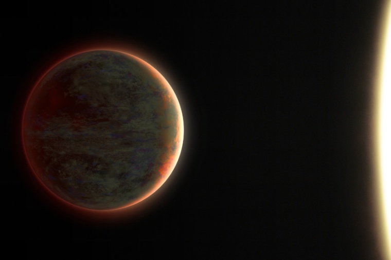 Abb.: Illustration des Exoplaneten WASP-121 b. Der „heiße Jupiter“...