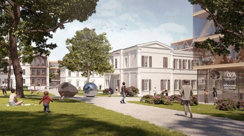 Visuaisierung des DZA-Campus