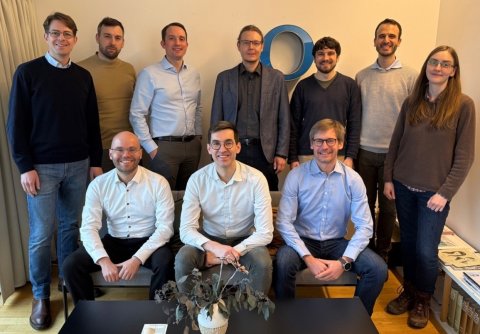 Gruppenbild der Teilnehmenden am Kick-off-Meeting des Projekts snaQCs2025 am 14. Januar 2026 in Köln.