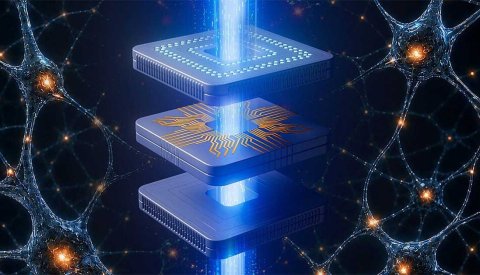 Neuartige Bauelemente auf Basis einer Oxid-Grenzfläche bilden zentrale Funktionen neuronaler Netzwerke elektronisch nach