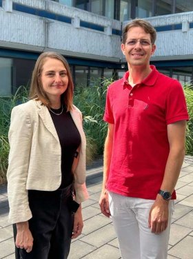 Vanessa Dehn und Dr. Florentin Reiter